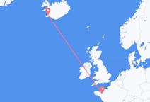 Flights from Reykjavík to Rennes