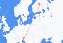 出发地 芬兰出发地 庫奧皮奧目的地 意大利的里雅斯特的航班