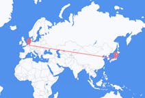 Flyg från Tokyo, Japan till Maastricht, Nederländerna