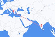 인도 벵갈루루에서 출발해 그리스 프레베자에게(으)로 가는 항공편