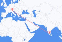 Flüge von Madurai, Indien nach Verona, Italien