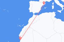 Vols de Nouakchott pour Barcelone