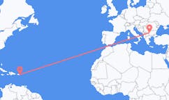 Flyrejser fra Vieques, USA til Sofia, Bulgarien