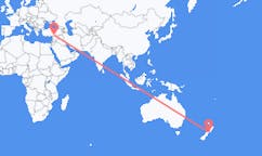 Vluchten van Blenheim, Nieuw-Zeeland naar Gaziantep, Turkije
