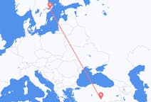 Flights from Kahramanmaraş, Turkey to Stockholm, Sweden