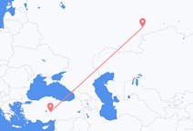 Flüge von der Stadt Tscheljabinsk in die Stadt Nevşehir