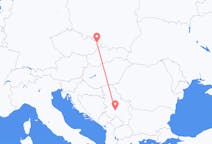 Flyreiser fra Kraljevo, Serbia til Ostrava, Tsjekkia