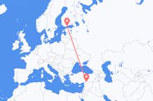 Voli from Gaziantep, Turchia to Helsinki, Finlandia