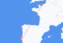 Flyg från Caen, Frankrike till Lissabon, Portugal
