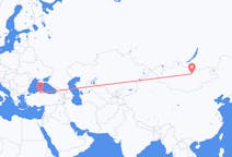 Flüge von Ulaanbaatar, die Mongolei nach Kastamonu, die Türkei