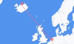 Flüge von Eindhoven, die Niederlande nach Akureyri, Island