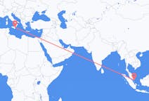 Flyrejser fra Tanjung Pinang, Indonesien til Catania, Italien