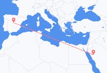 Flights from Al-`Ula to Madrid