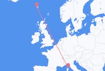 Flyreiser fra Sørvágur, Færøyene til Bastia, Frankrike