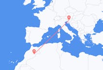 Flyg från Errachidia, Marocko till Ljubljana, Slovenien