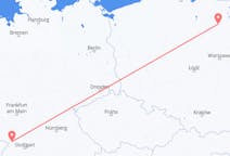 Flights from Karlsruhe, Germany to Szymany, Szczytno County, Poland