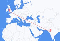 Flights from Vadodara, India to Cardiff, Wales