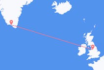 Flights from Manchester to Qaqortoq