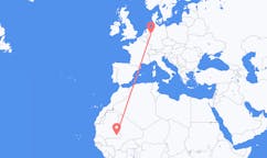 Flyrejser fra Nema, Mauretanien til Münster, Tyskland
