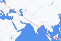 Flyg från Banjarmasin, Indonesien till Warszawa, Indonesien
