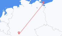Flyrejser fra Heringsdorf til Mannheim