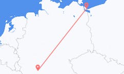 Flyrejser fra Heringsdorf til Mannheim
