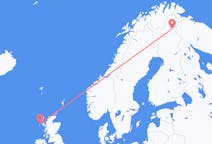 Flights from Benbecula, the United Kingdom to Ivalo, Finland