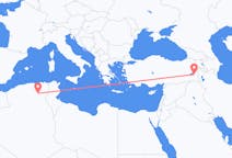 Flyreiser fra Biskra, Algerie til Van, Tyrkia