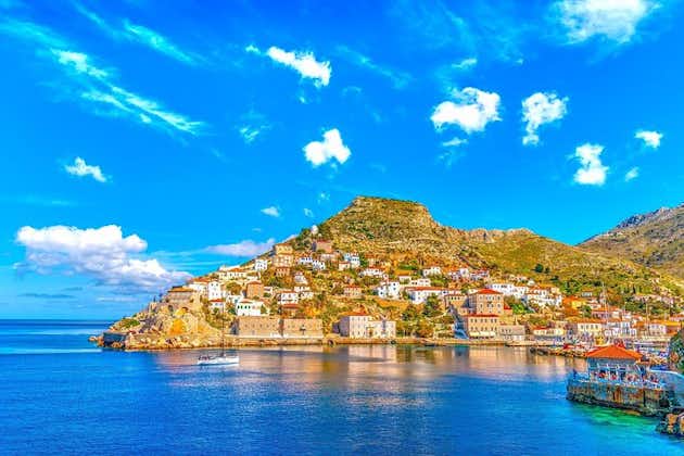 Athene: 1-daagse cruise naar de eilanden Poros, Hydra en Aegina met lunch