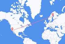 Flights from from Los Angeles to Skellefteå
