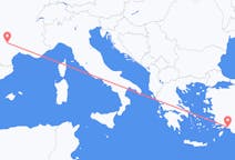Flights from Rodez, France to Dalaman, Turkey