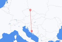 Flyg från Pardubice till Split