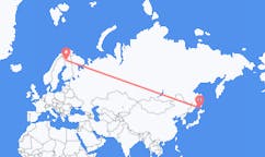 Flüge von Wakkanai, Japan zu Kolari, Finnland