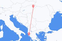 Flyrejser fra Debrecen, Ungarn til Korfu, Grækenland