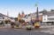 Photo of Central town square of Malmedy, Walloon city in Belgium.