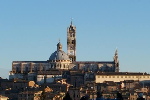 Første gang Siena middelalderlig Toscana privat halvdagstur