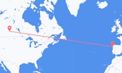 Flyg från Saskatoon, Kanada till Vigo, Spanien