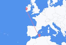 Flyrejser fra Chlef, Algeriet til Killorglin, Irland