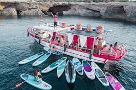 Afslappende og sjov Ibiza chill cruiser halvdagstur alt inkluderet