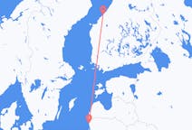 Flyreiser fra Palanga, Litauen til Karleby, Finland