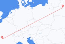 Flights from Brive-la-Gaillarde, France to Minsk, Belarus