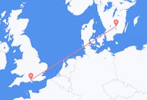 Flights from Växjö, Sweden to Southampton, the United Kingdom