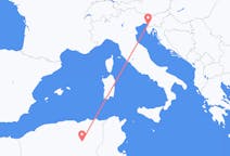 Voli da Biskra, Algeria to Trieste, Italia