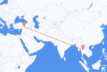 Flights from Sukhothai Province, Thailand to Malatya, Turkey