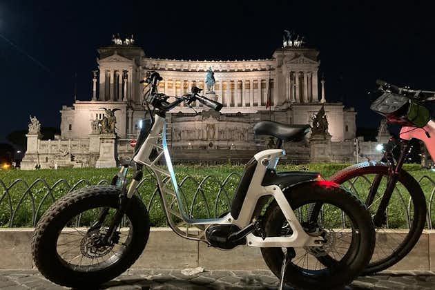 Rome by Night E-Bike Tour with Pizza Option