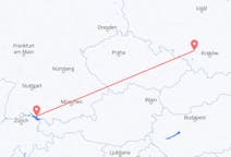 Flights from Katowice, Poland to Friedrichshafen, Germany