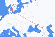 Flyrejser fra Mineralnye Vody, Rusland til København, Danmark