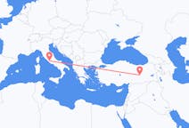 Flyg från Elazığ, Turkiet till Rom, Italien
