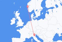 Flights from Stord, Norway to Bologna, Italy