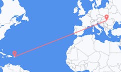 Flyreiser fra San Juan, USA til Oradea, Romania